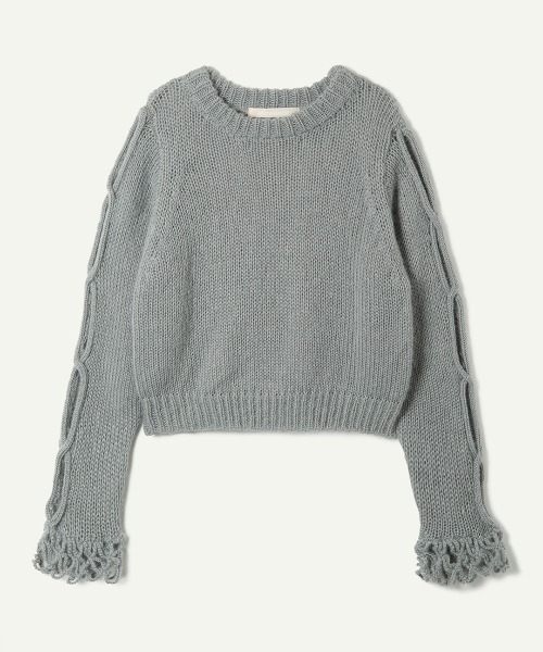 leinwande（ラインヴァンド） ニット セーター Open Cable Sweater