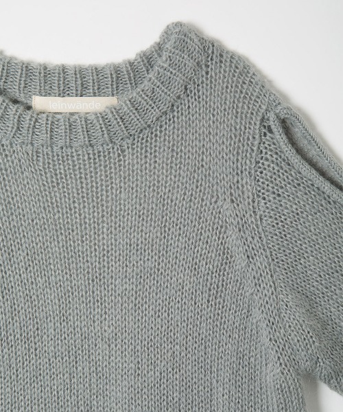 leinwande（ラインヴァンド） ニット セーター Open Cable Sweater