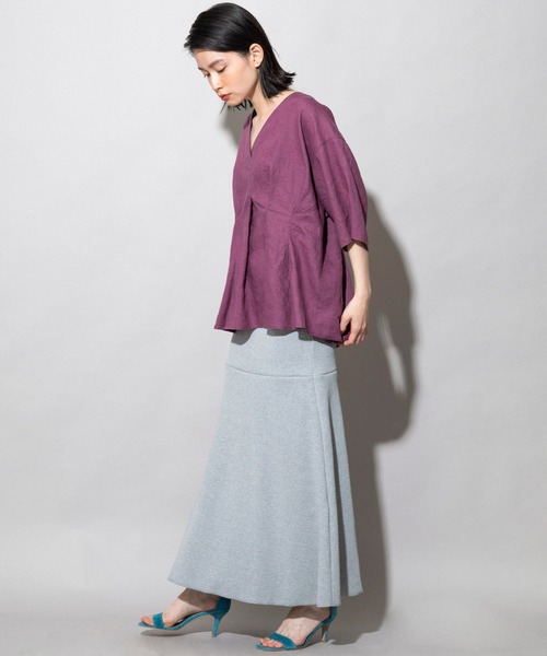 「Munich」 半袖ブラウス FREE ナチュラル レディース_画像4