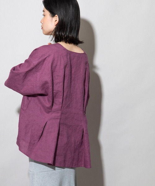 「Munich」 半袖ブラウス FREE ナチュラル レディース_画像5