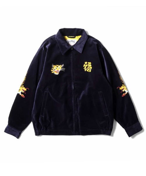 HOUSTON（ヒューストン） ブルゾン アウター COTTON VELVETEEN VIETNAM