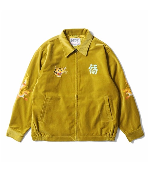 HOUSTON（ヒューストン） ブルゾン アウター COTTON VELVETEEN VIETNAM