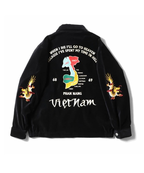HOUSTON（ヒューストン） ブルゾン アウター COTTON VELVETEEN VIETNAM