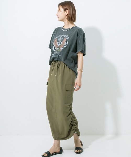 「GOOD ROCK SPEED」 半袖Tシャツ M ボルドー レディース_画像9