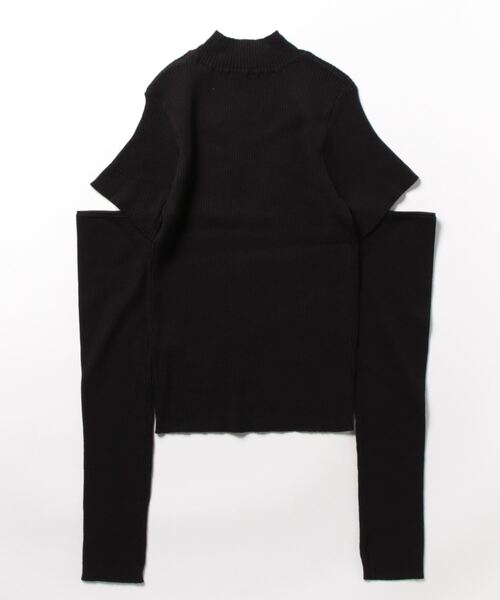 「MERCURYDUO」 長袖ニット FREE アイボリー レディース_画像2