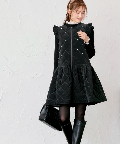 RUIRUE BOUTIQUE（ルイルエブティック） ワンピース グロスタフタ