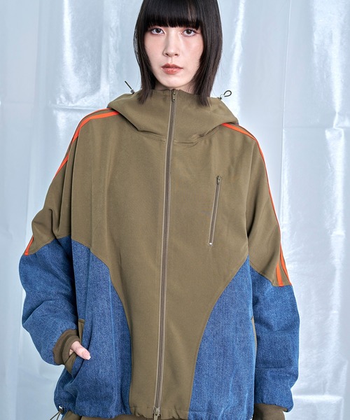 Nora Lily（ノラリリー） ブルゾン アウター 「Nora Lily」Denim Combo