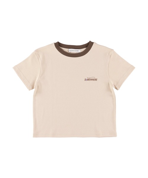 「ALEXIA STAM」 半袖Tシャツ M アイボリー レディース_画像2