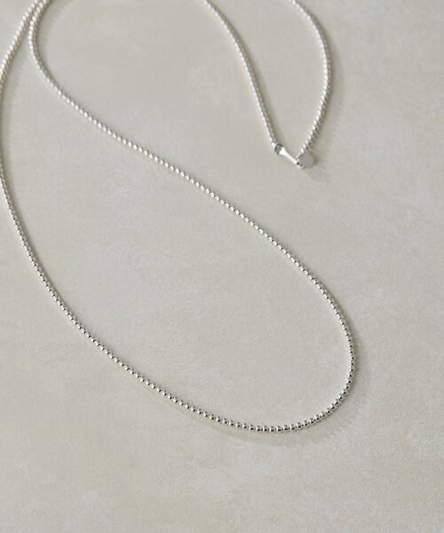 ear PAPILLONNER ナバホパールネックレス ear PAPILLONNER（イア パピヨネ） ネックレス 「スターリングシルバー