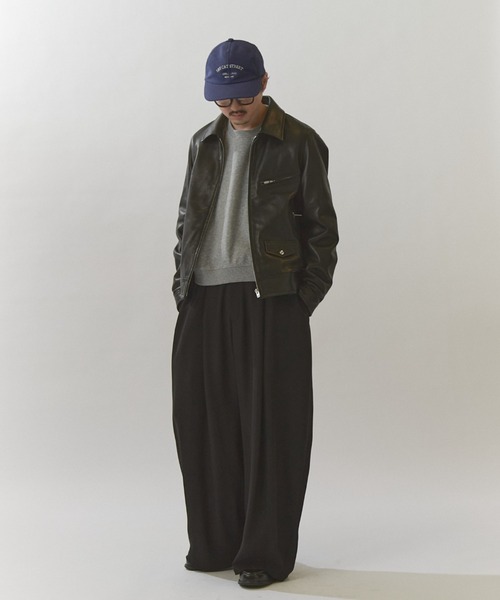 Lui's（ルイス） 革ジャン ライダース NATURAL TAN SHEEP LEATHER Noir
