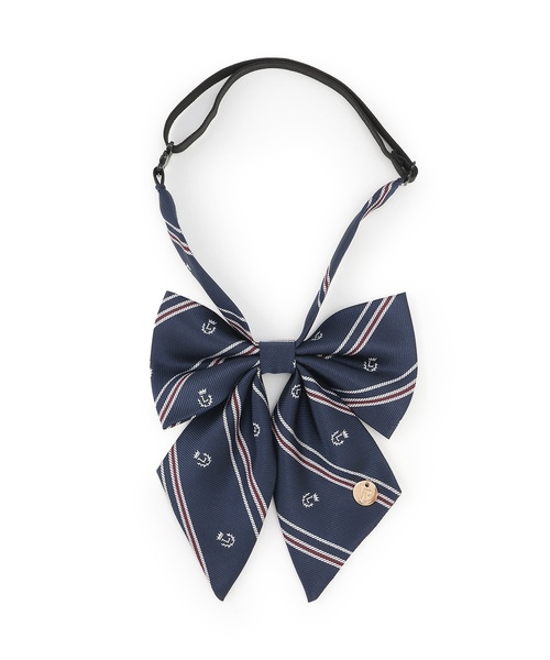 「卒服・セレモニー」レジメンタル柄リボンタイ | LOVETOXIC | 10