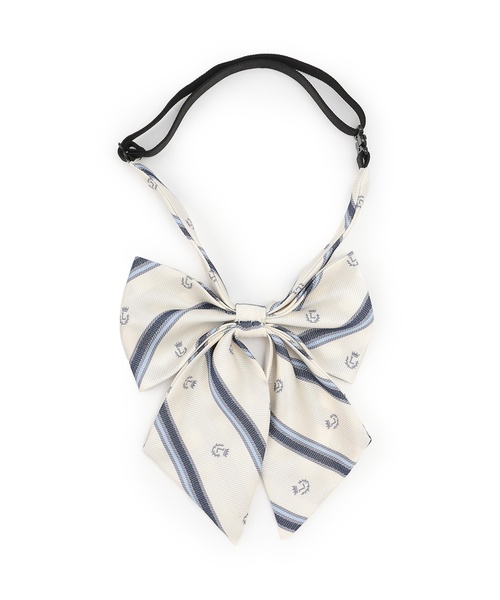 「卒服・セレモニー」レジメンタル柄リボンタイ | LOVETOXIC | 11