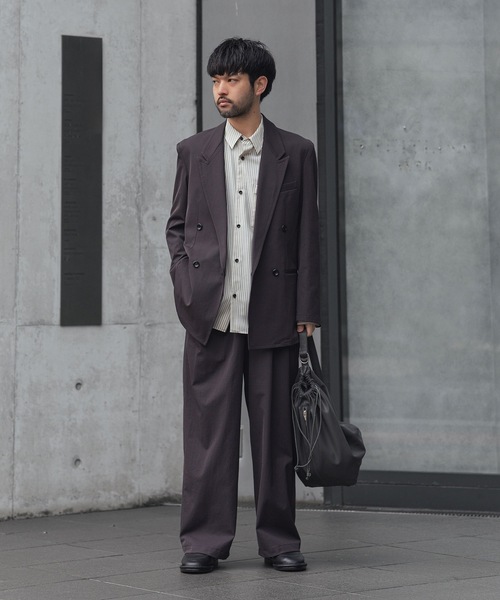 ATTACHMENT セットアップ 2024AW ジャケット＋2パンツ サイズ1 ATTACHMENT（アタッチメント） ジャケット テーラードジャケット