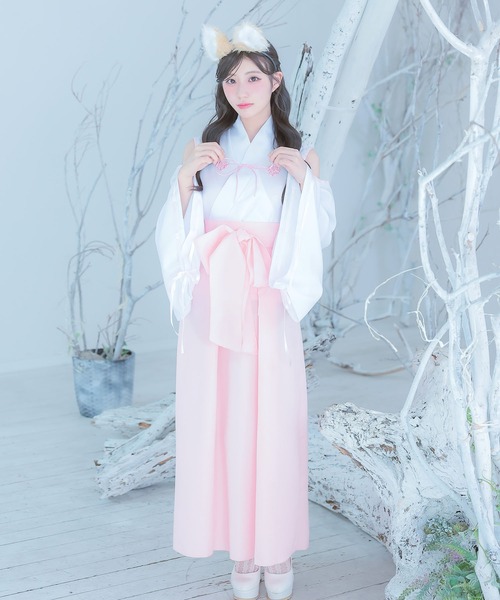 Tika 熊 アニマル コスプレ衣装 6点セット ピンク コスプレ テディベア へそ出し セクシー ふわふわ コードリボン