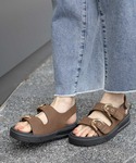 「GLOBAL WORK」 フラットサンダル ...の詳細画像4