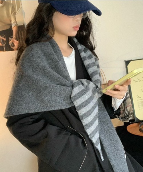 Dream garden（ドリームガーデン） マフラー ストール 配色