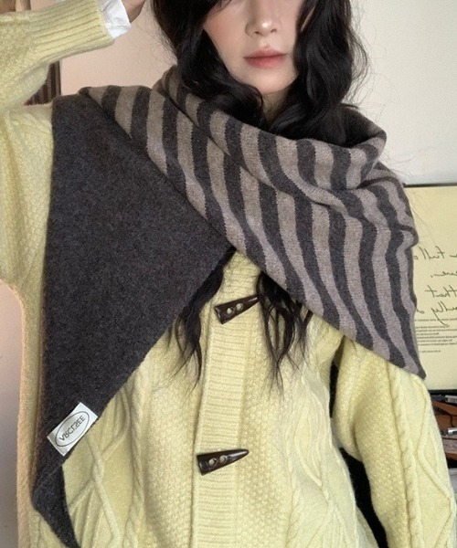 Dream garden（ドリームガーデン） マフラー ストール 配色