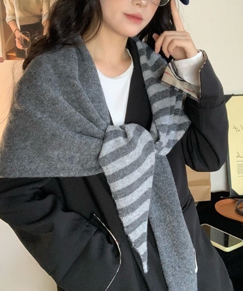 Dream garden（ドリームガーデン） マフラー ストール 配色