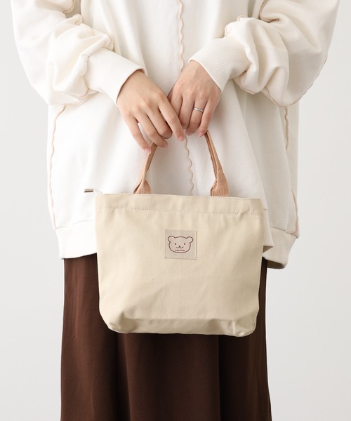 FUNALIVE（ファンアライブ） トートバッグ ベアワッペン ミニ