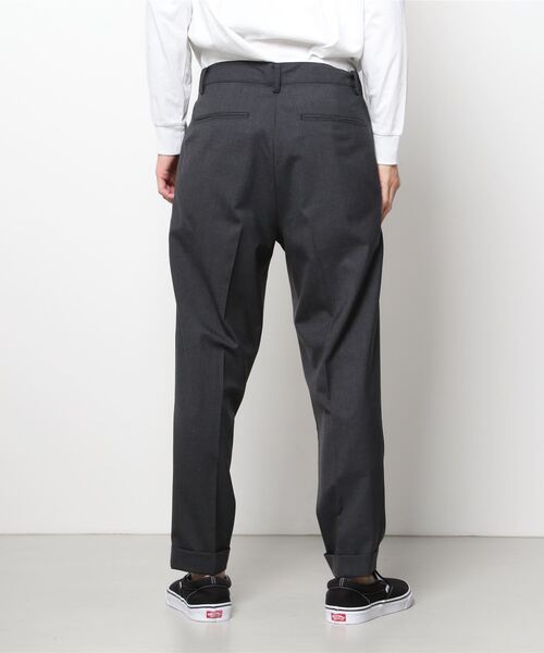 「BEAMS PLUS」 スラックス SMALL グレー メンズ_画像4