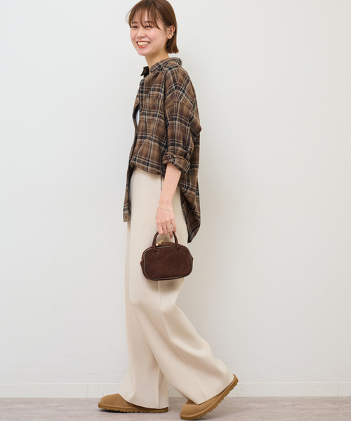 JOURNAL STANDARD relume セミワイドニットパンツ新品未使用 JOURNAL STANDARD relume（ジャーナルスタンダード レリューム