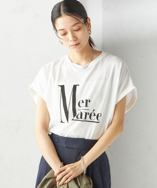 「SHIPS」 半袖Tシャツ ONE SIZE アイボリー レディース_画像8