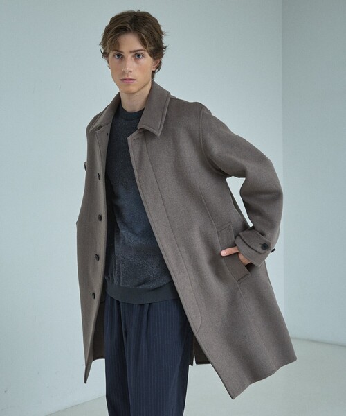ABAHOUSE（アバハウス） ステンカラーコート コート 「ON/OFF兼用