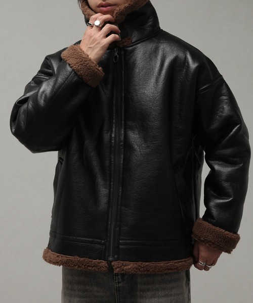 「welise」 ブルゾン L ブラック メンズ_画像3