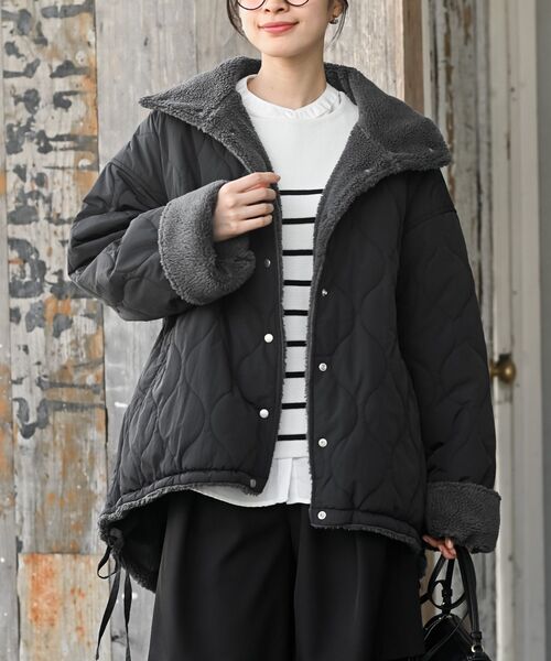 r・p・s（アールピーエス） ダウンコート ダウンジャケット ボア