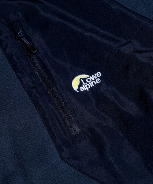 「Lowe alpine」 スウェットカットソー MEDIUM ネイビー メンズ_画像4