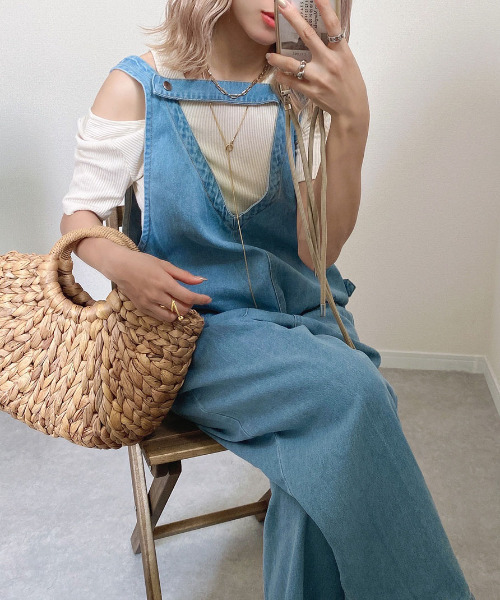 I-SOOK（アイスー） 「ISOOK」 オーバーオール FREE ネイビー