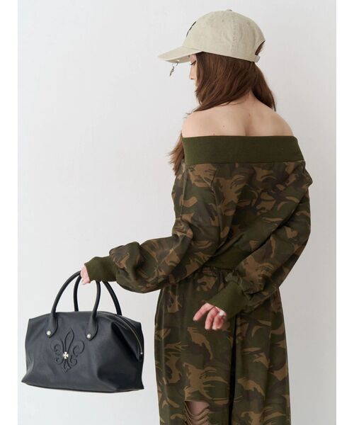 EVRIS（エヴリス） ボストンバッグ エンブレムボストンBAG レディース 
