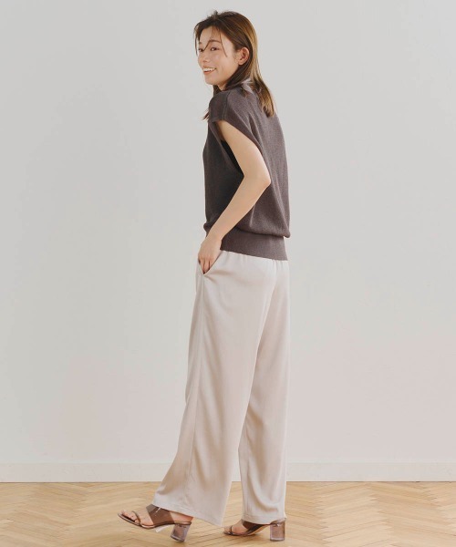 「Droite lautreamont」 ニットベスト 2 グレー レディース_画像7