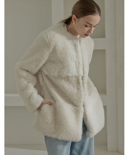 MEISM（ミズム） ジャケット ノーカラージャケット レディース