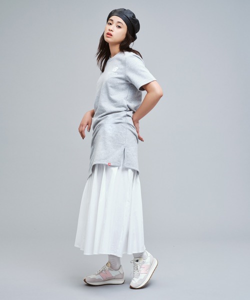 「New Balance」 ローカットスニーカー 23.0cm ピンク レディース_画像2