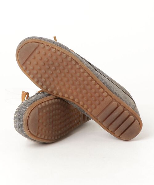 Minnetonka（ミネトンカ） モカシンシューズ 5 グレー レディース