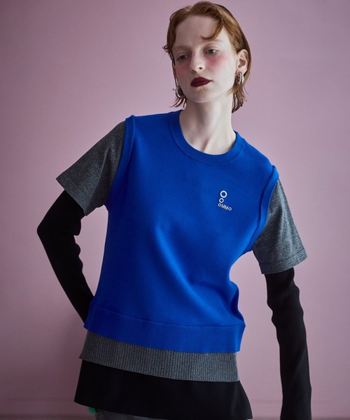 ニット セーター MULTICOLOR LAYERED KT TOP レディースの画像