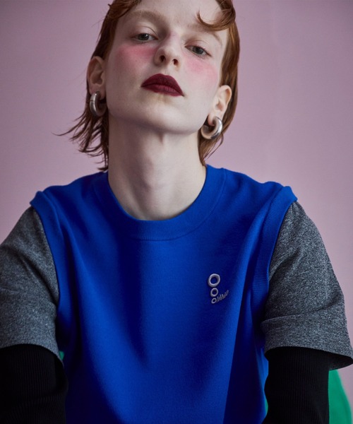 ニット セーター MULTICOLOR LAYERED KT TOP レディースの画像