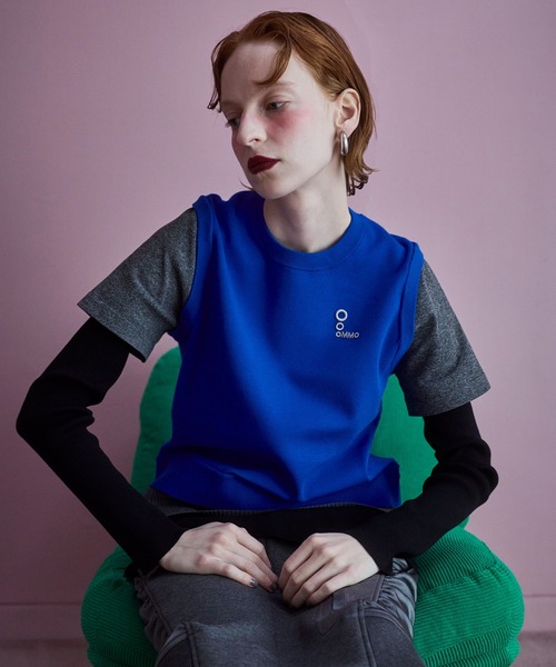 ニット セーター MULTICOLOR LAYERED KT TOP レディースの画像