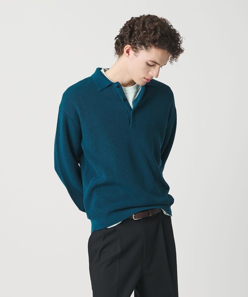 BEAUTY＆YOUTH UNITED ARROWS セーター ニット ギマ コットン アゼ 3