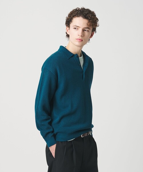 BEAUTY＆YOUTH UNITED ARROWS セーター ニット ギマ コットン アゼ 3