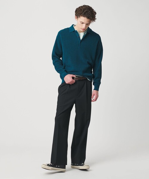 BEAUTY＆YOUTH UNITED ARROWS セーター ニット ギマ コットン アゼ 3