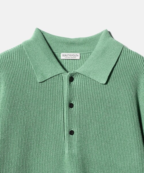 BEAUTY＆YOUTH UNITED ARROWS セーター ニット ギマ コットン アゼ 3