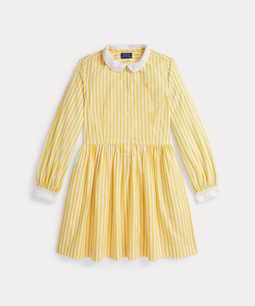 Polo Ralph Lauren Childrenswear ワンピース ストライプド コットン