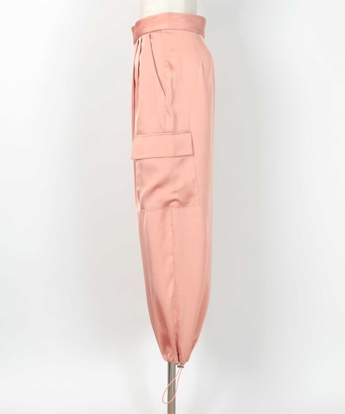 「ur's」 カーゴパンツ S ネイビー レディース_画像3