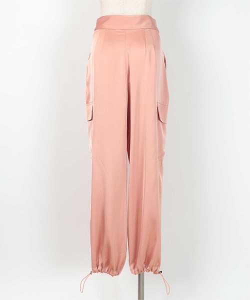 「ur's」 カーゴパンツ S ネイビー レディース_画像4