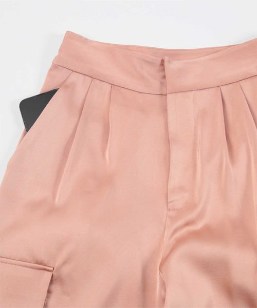 「ur's」 カーゴパンツ S ネイビー レディース_画像5