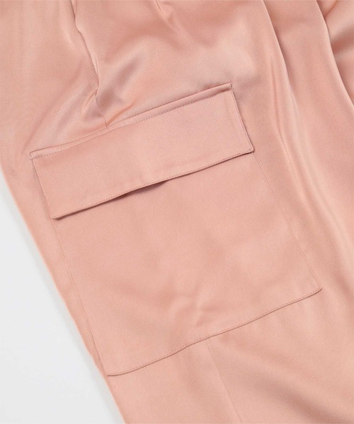 「ur's」 カーゴパンツ S ネイビー レディース_画像7