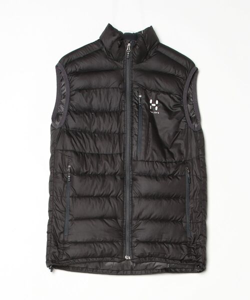 HAGLOFS（ホグロフス） ダウンベスト S ブラック メンズ : ZOZOTOWN