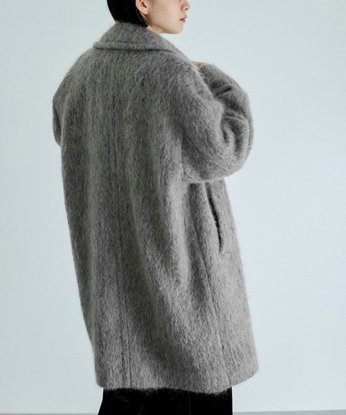 ADAM ET ROPE'（アダムエロペ） チェスターコート FREE グレー